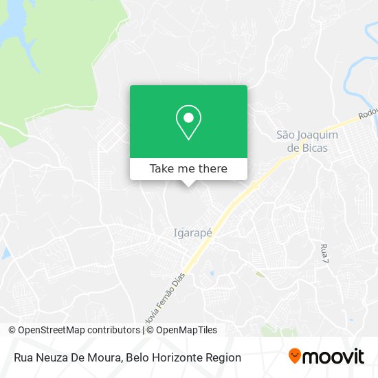 Rua Neuza De Moura map