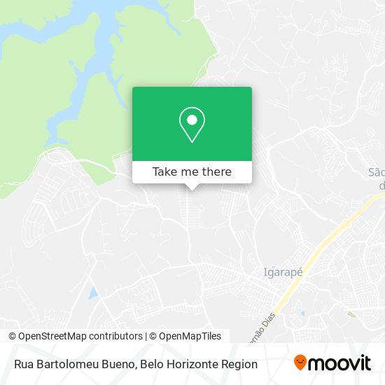 Rua Bartolomeu Bueno map