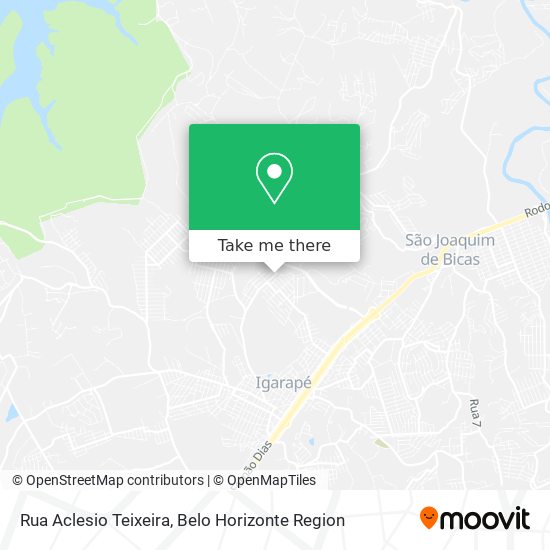 Rua Aclesio Teixeira map