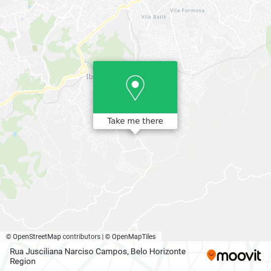 Rua Jusciliana Narciso Campos map