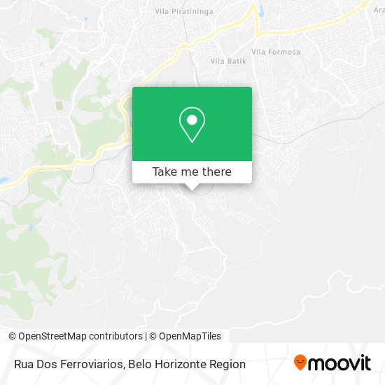 Rua Dos Ferroviarios map