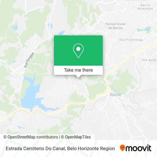 Estrada Cemiterio Do Canal map