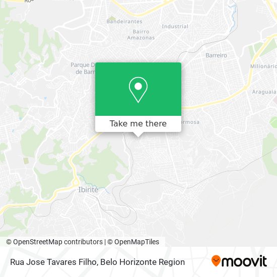 Rua Jose Tavares Filho map