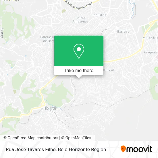 Rua Jose Tavares Filho map