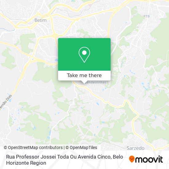 Rua Professor Jossei Toda Ou Avenida Cinco map