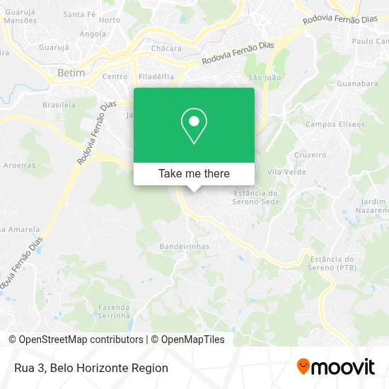 Rua 3 map