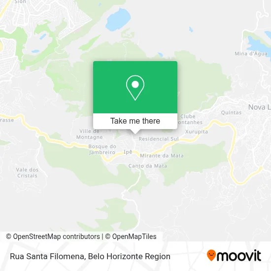 Rua Santa Filomena map