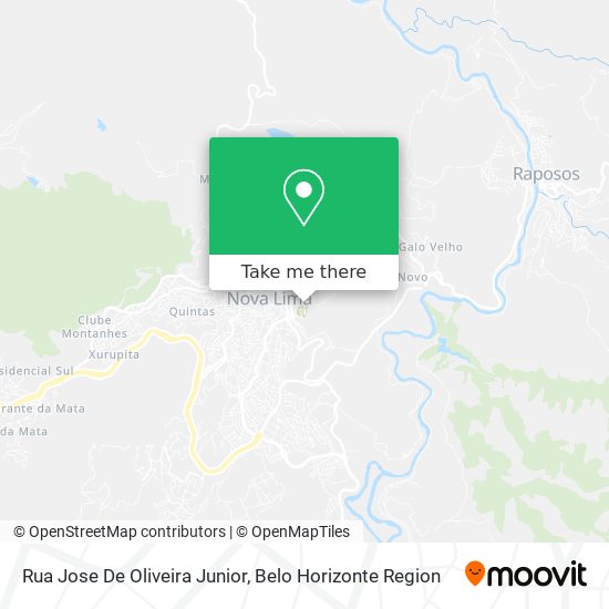 Rua Jose De Oliveira Junior map