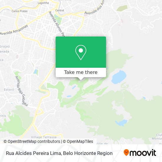 Rua Alcides Pereira Lima map
