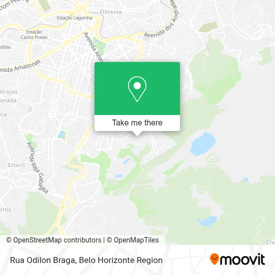 Rua Odilon Braga map