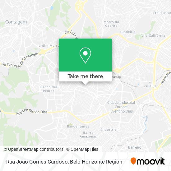 Rua Joao Gomes Cardoso map