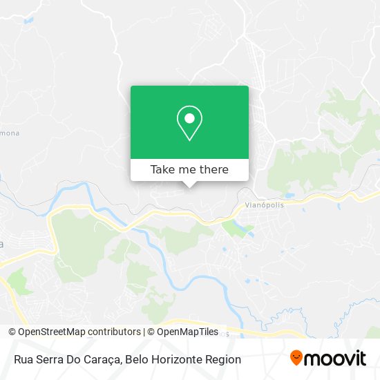 Rua Serra Do Caraça map