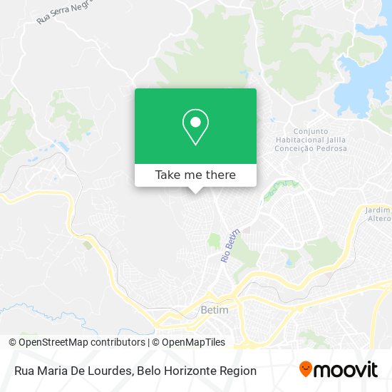 Rua Maria De Lourdes map