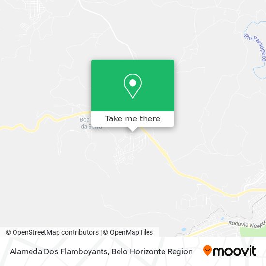 Alameda Dos Flamboyants map