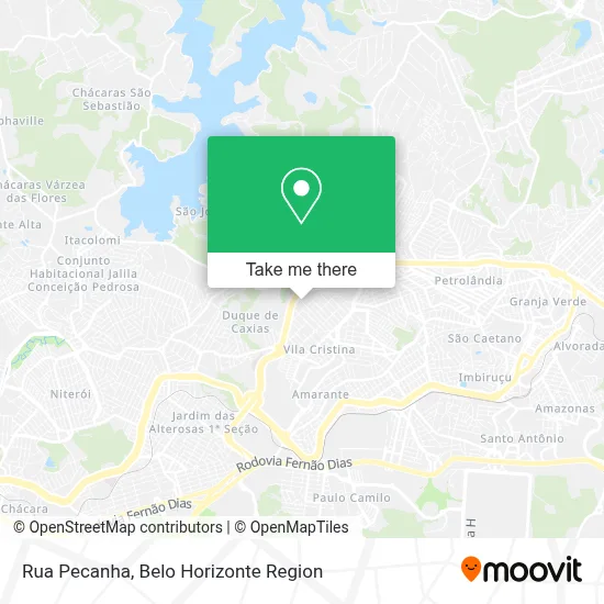 Rua Pecanha map