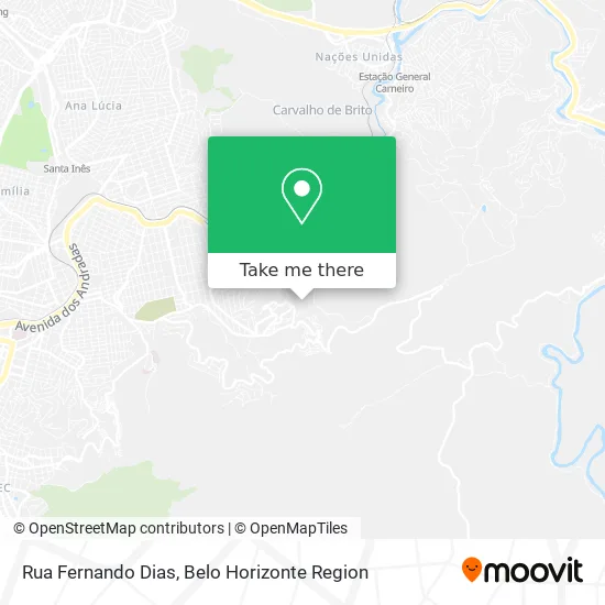 Rua Fernando Dias map