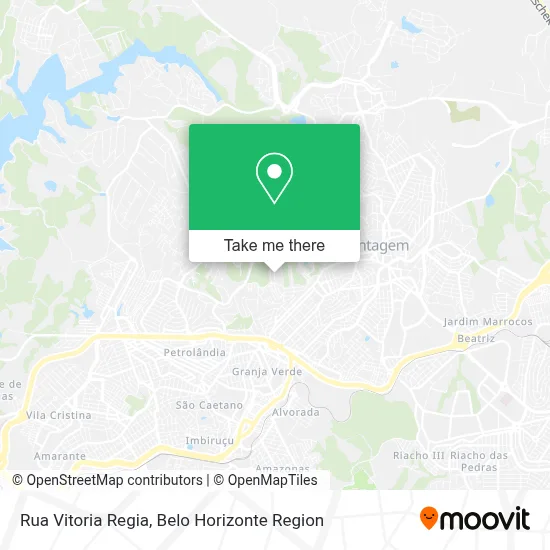 Rua Vitoria Regia map