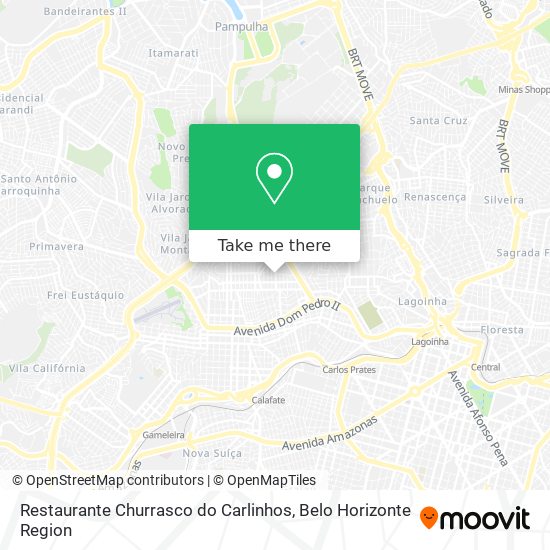 Restaurante Churrasco do Carlinhos map