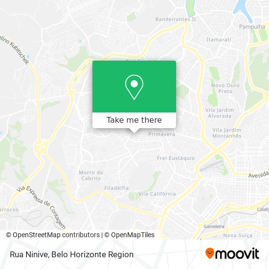 Rua Ninive map