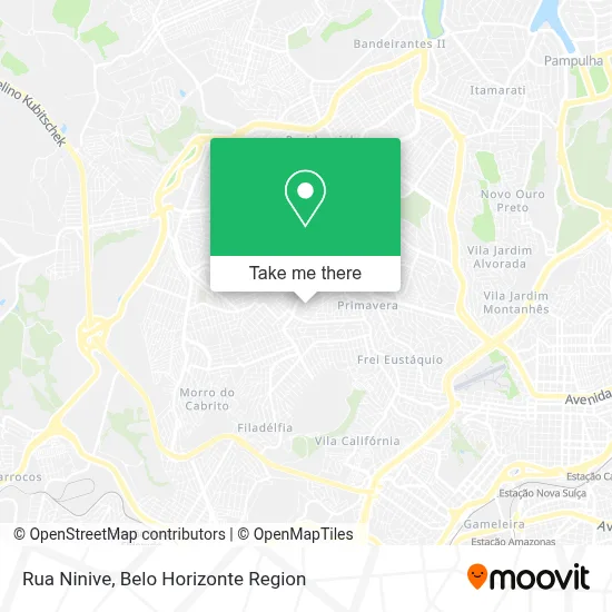 Rua Ninive map