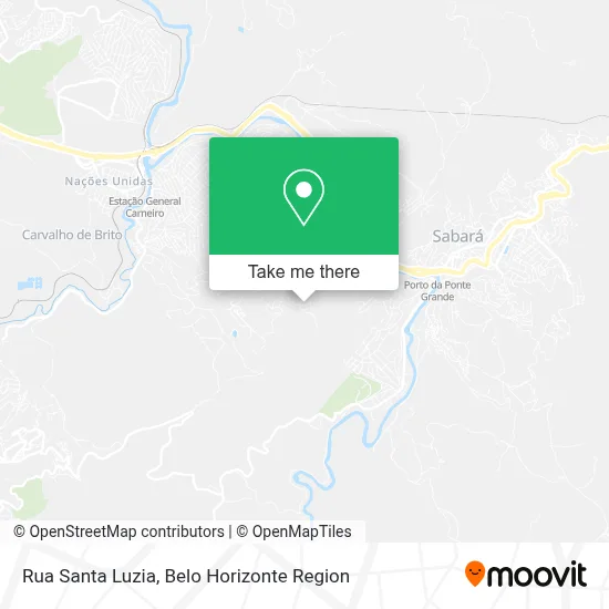 Rua Santa Luzia map