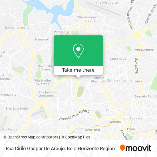Rua Cirilo Gaspar De Araujo map