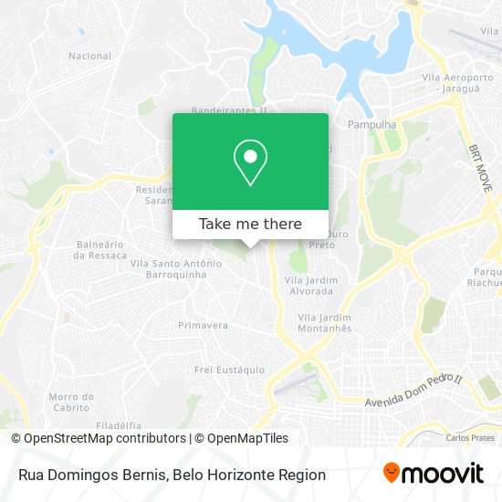 Rua Domingos Bernis map