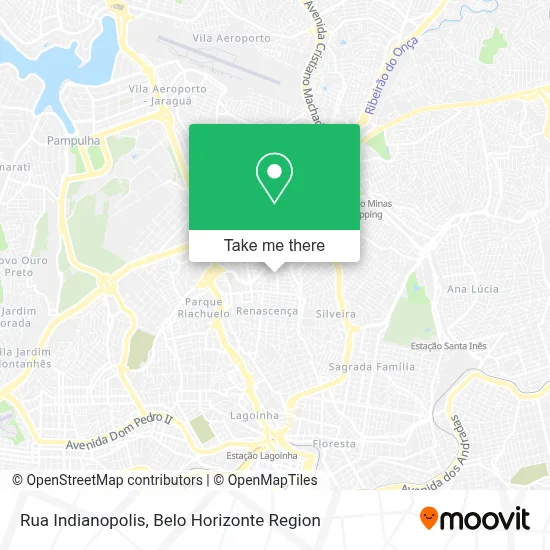 Rua Indianopolis map