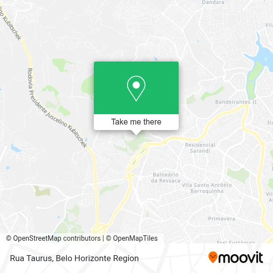Rua Taurus map