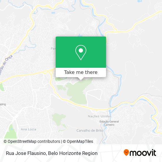 Rua Jose Flausino map