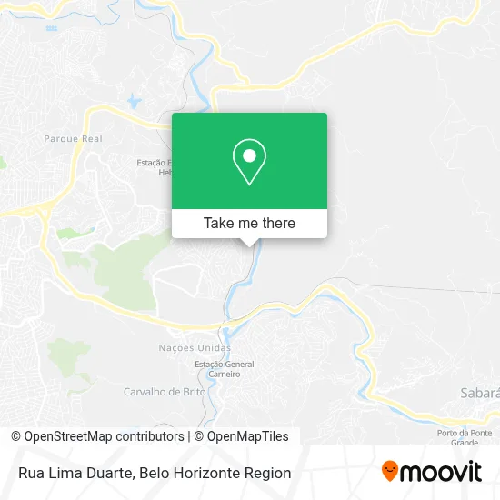 Rua Lima Duarte map