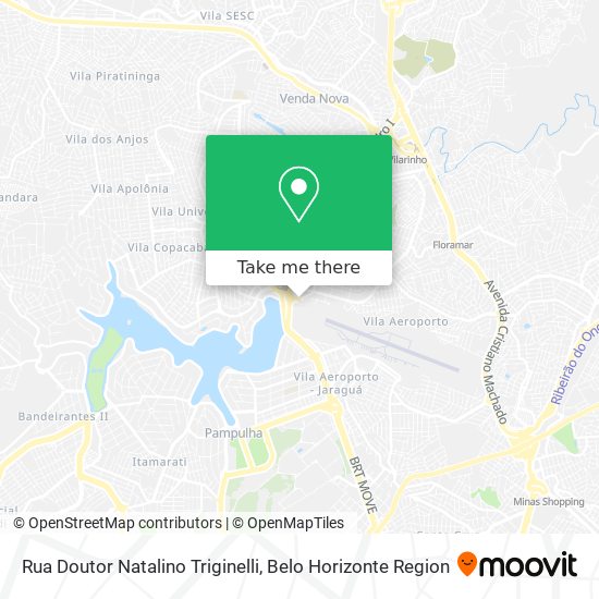 Rua Doutor Natalino Triginelli map