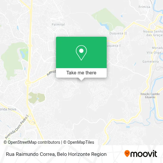 Rua Raimundo Correa map