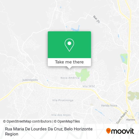 Rua Maria De Lourdes Da Cruz map