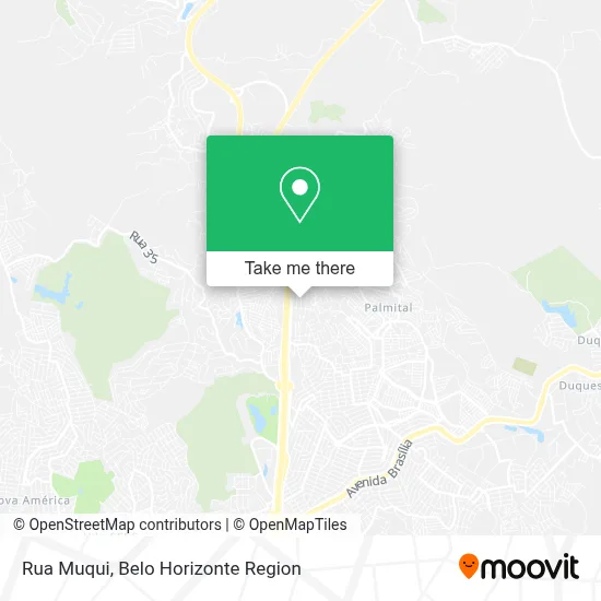 Rua Muqui map