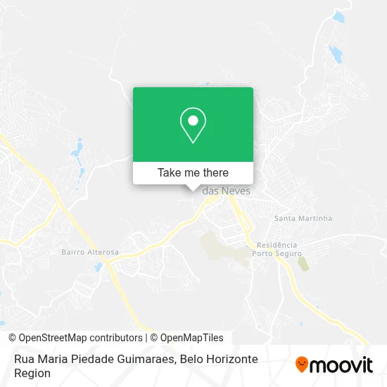 Rua Maria Piedade Guimaraes map