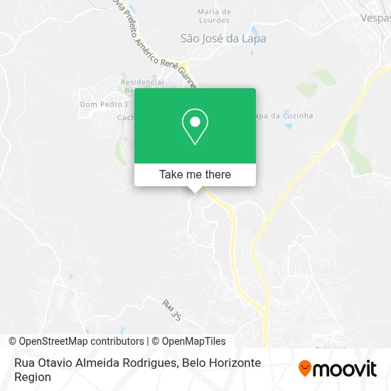 Rua Otavio Almeida Rodrigues map