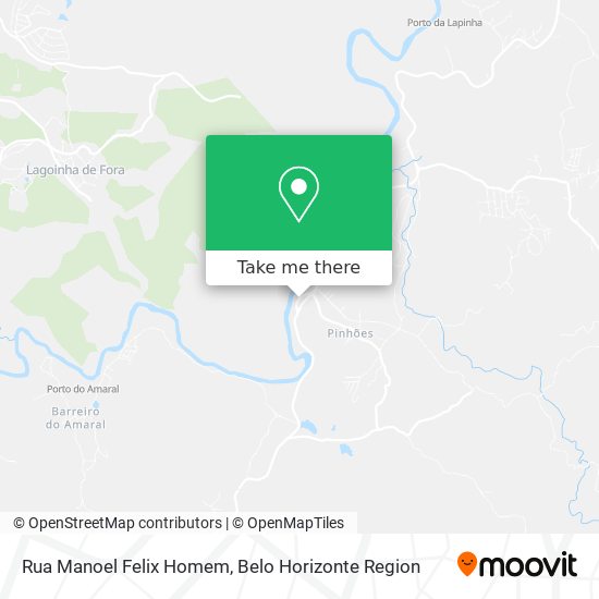 Rua Manoel Felix Homem map