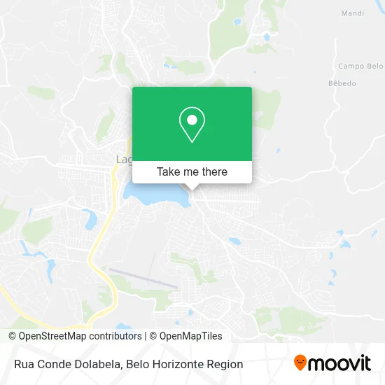 Rua Conde Dolabela map