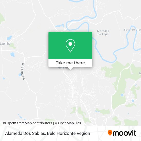 Alameda Dos Sabias map