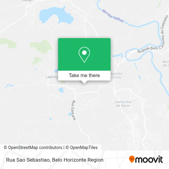 Rua Sao Sebastiao map
