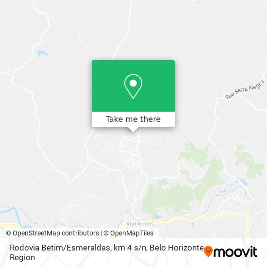 Rodovia Betim / Esmeraldas, km 4 s / n map