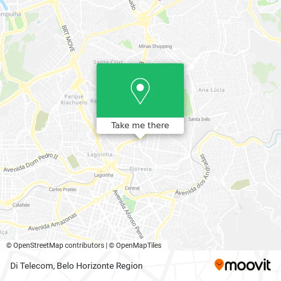 Di Telecom map