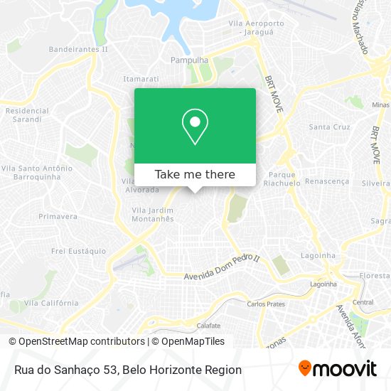 Rua do Sanhaço 53 map