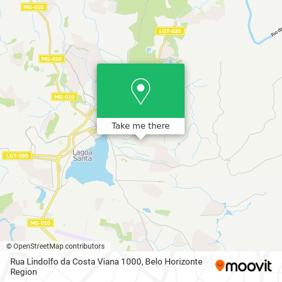 Rua Lindolfo da Costa Viana 1000 map