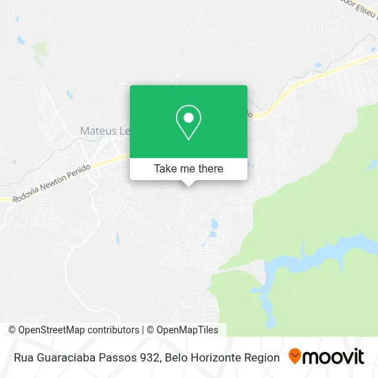 Rua Guaraciaba Passos 932 map