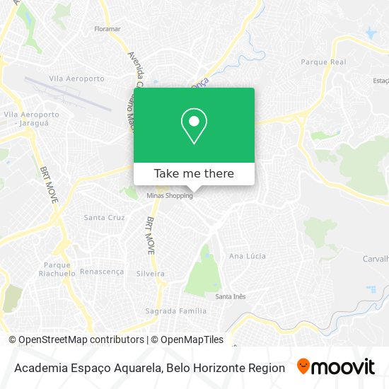 Academia Espaço Aquarela map