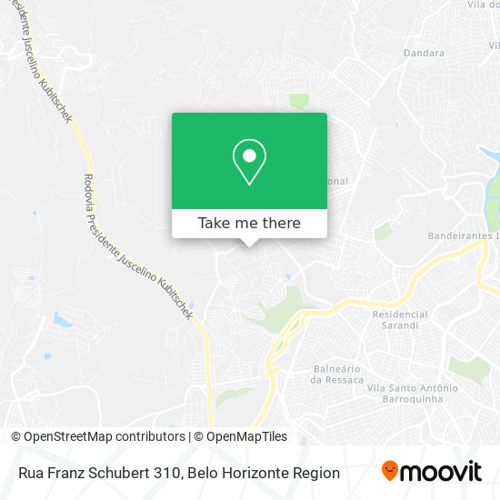 Rua Franz Schubert 310 map