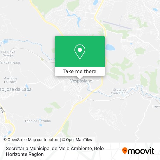 Secretaria Municipal de Meio Ambiente map