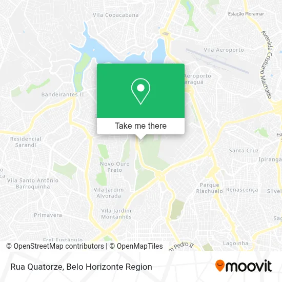 Rua Quatorze map